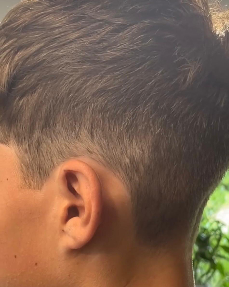 Herrenschnitt für Teenager